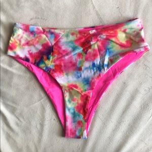 Reversible Tie Dye Bikini Bottom